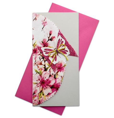 Handmade double folded card