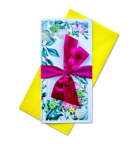 Handmade double folded card