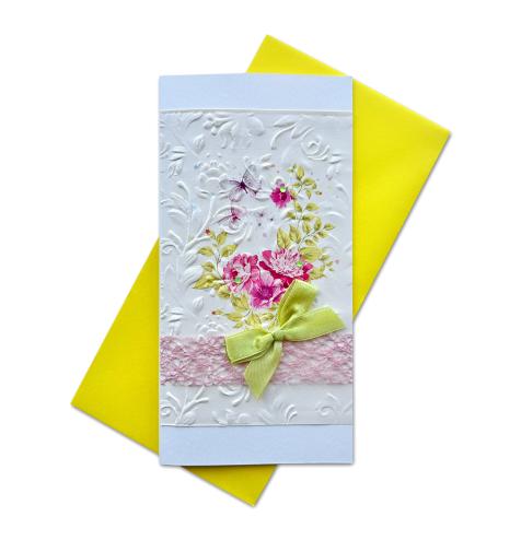 Handmade double folded card