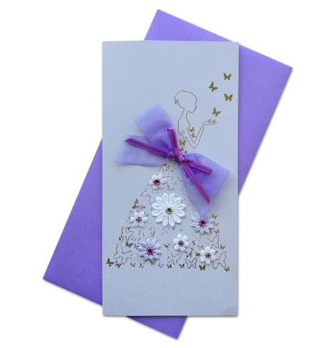 Handmade double folded card