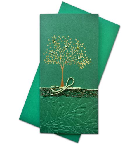 Handmade double folded card