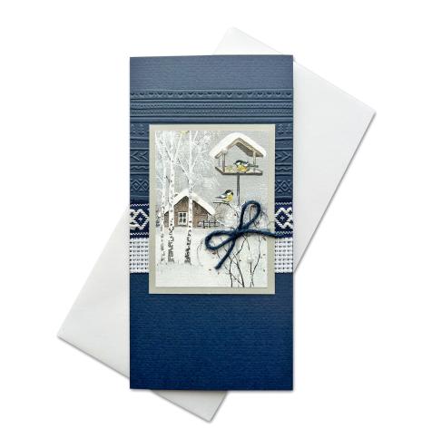 Handmade double folded card