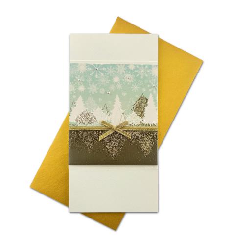 Handmade double folded card