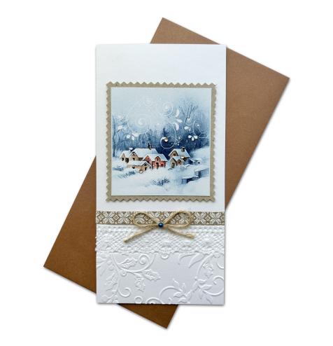 Handmade double folded card