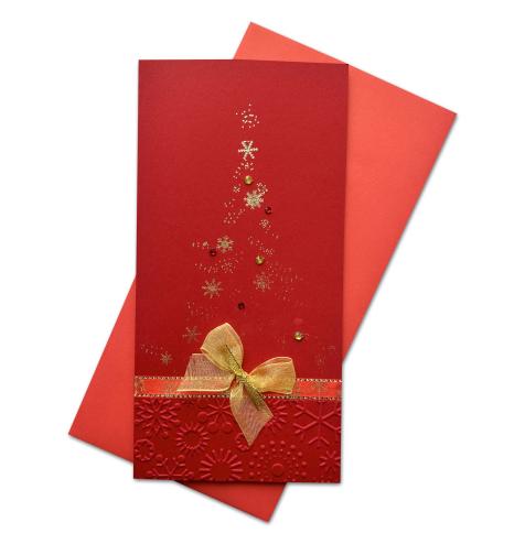 Handmade double folded card