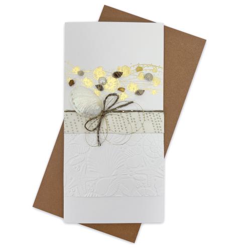 Handmade double folded card