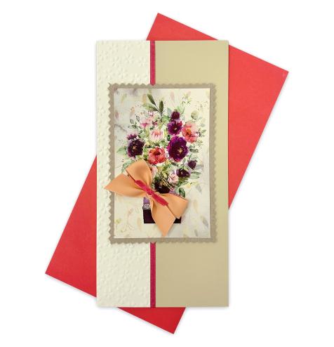 Handmade double folded card