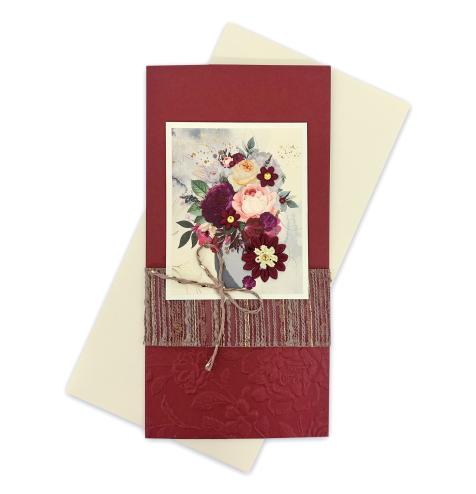 Handmade double folded card