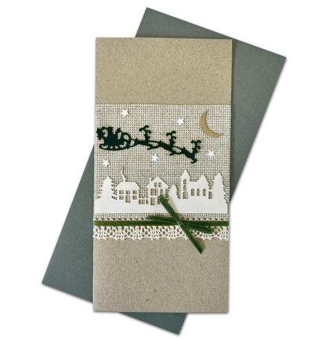 Handmade double folded card