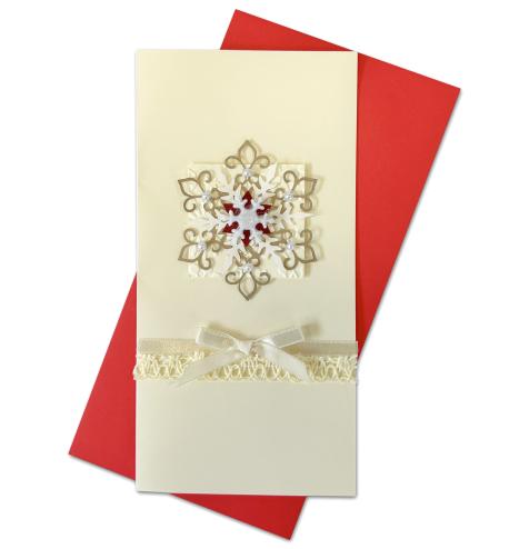 Handmade double folded card